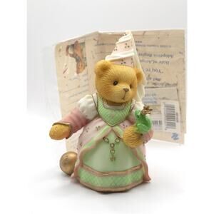 PRINCESS WINNIE with FROG PRINCE Cherished Teddies Figurine #481696